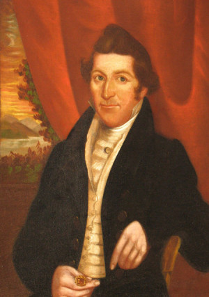 Portrait of Dr. Jacob Dyckman dating from circa 1810-1825.