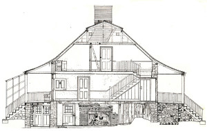 Dyckman Farmhouse. Historic American Building Survey. Library of Congress.