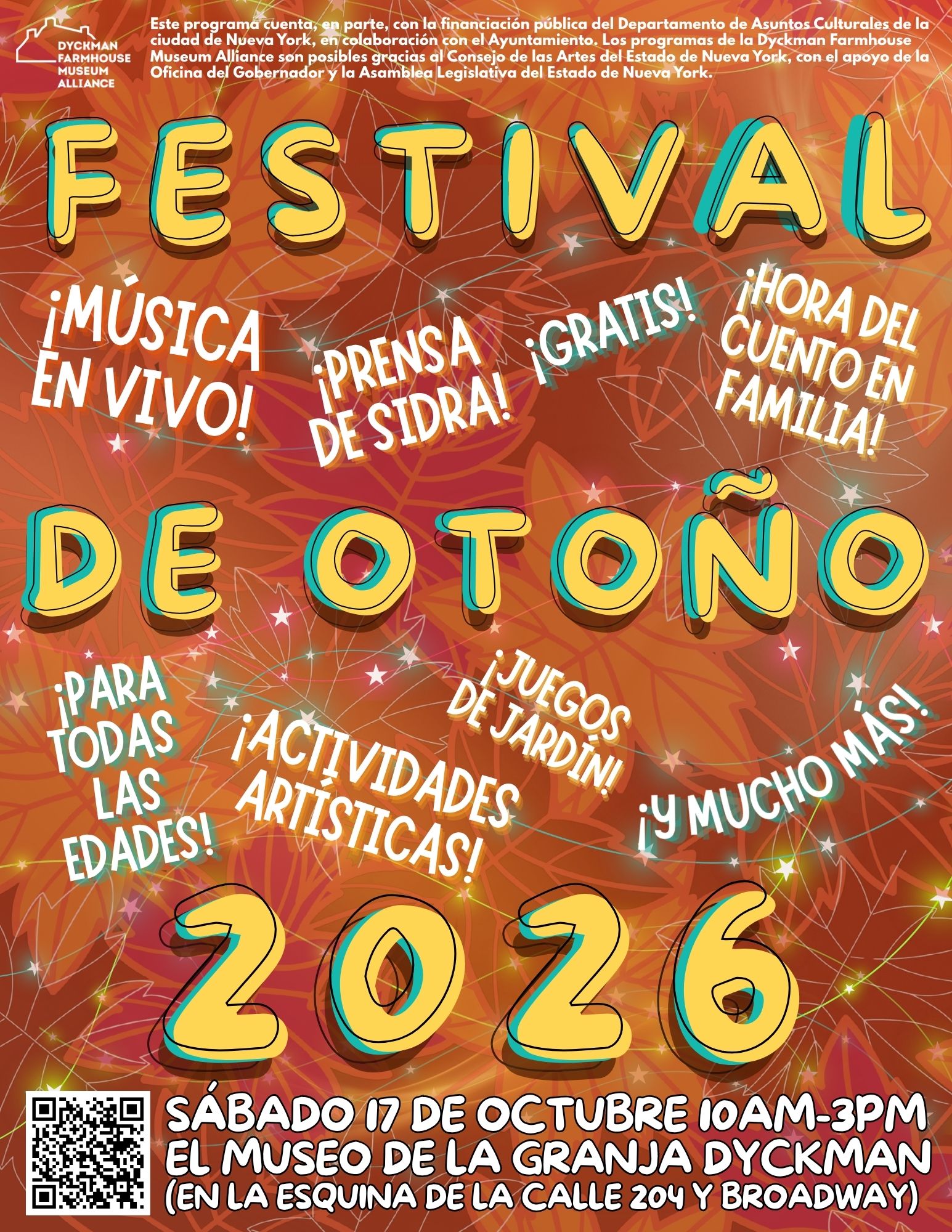 El festival de otoño de 2026